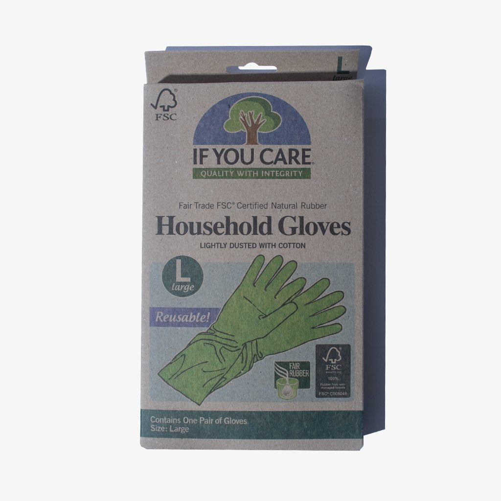 If You Care Fair Trade Latex Household Gloves