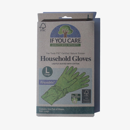 If You Care Fair Trade Latex Household Gloves