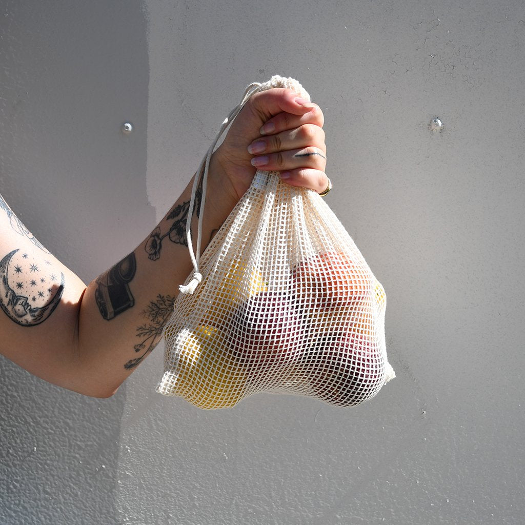 Ecobags Net Produce Sack Medium - 4 Pack